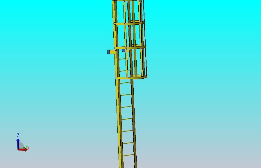 直爬梯宽600高3100