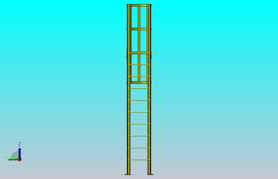 直爬梯宽600高3100