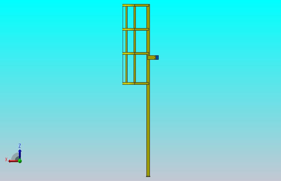 直爬梯宽600高3100