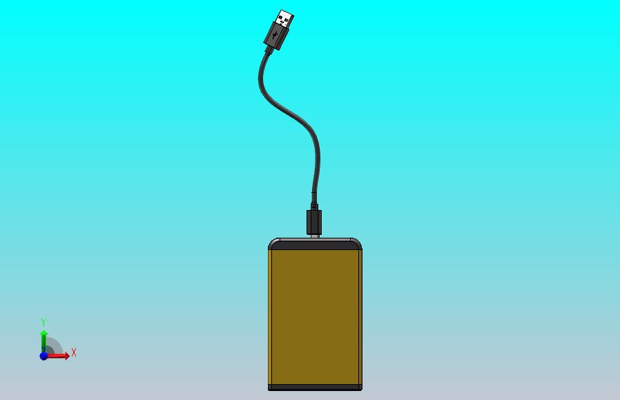 铝合金移动硬盘装配