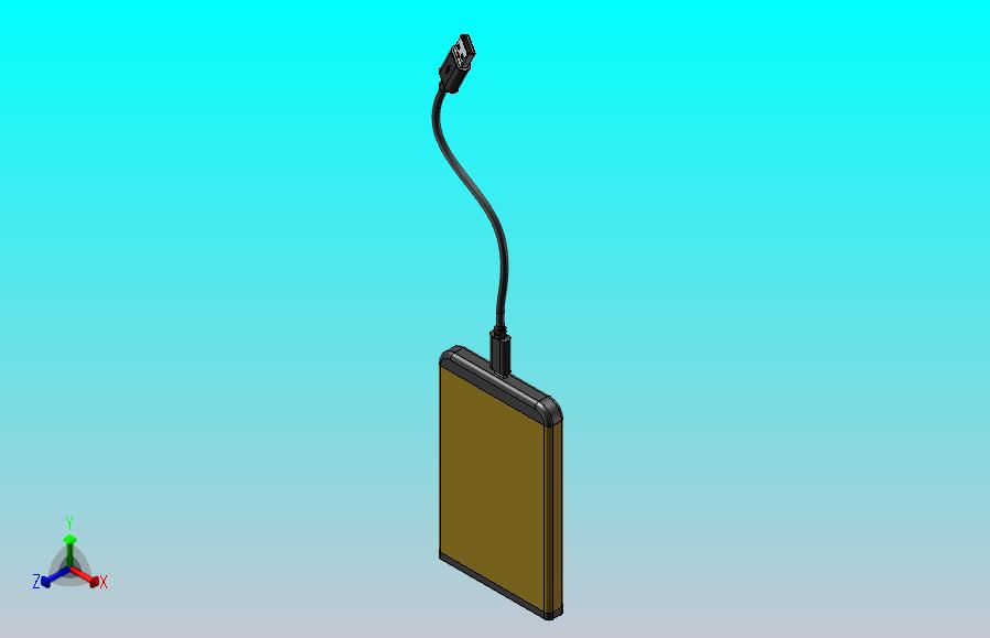 铝合金移动硬盘装配