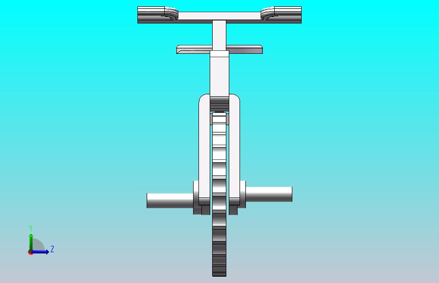 木质拼接齿状自行车装配