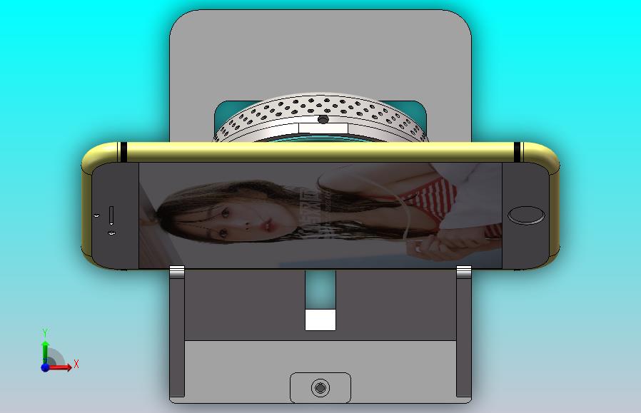 手机无线快充模型