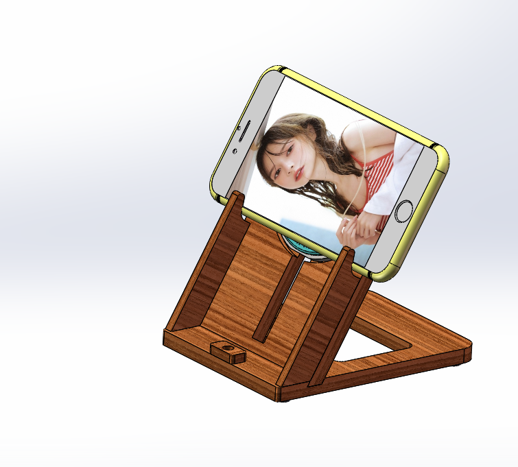 手机无线快充模型