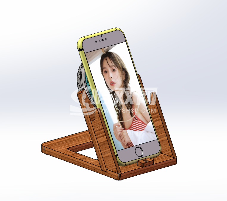 手机无线快充模型