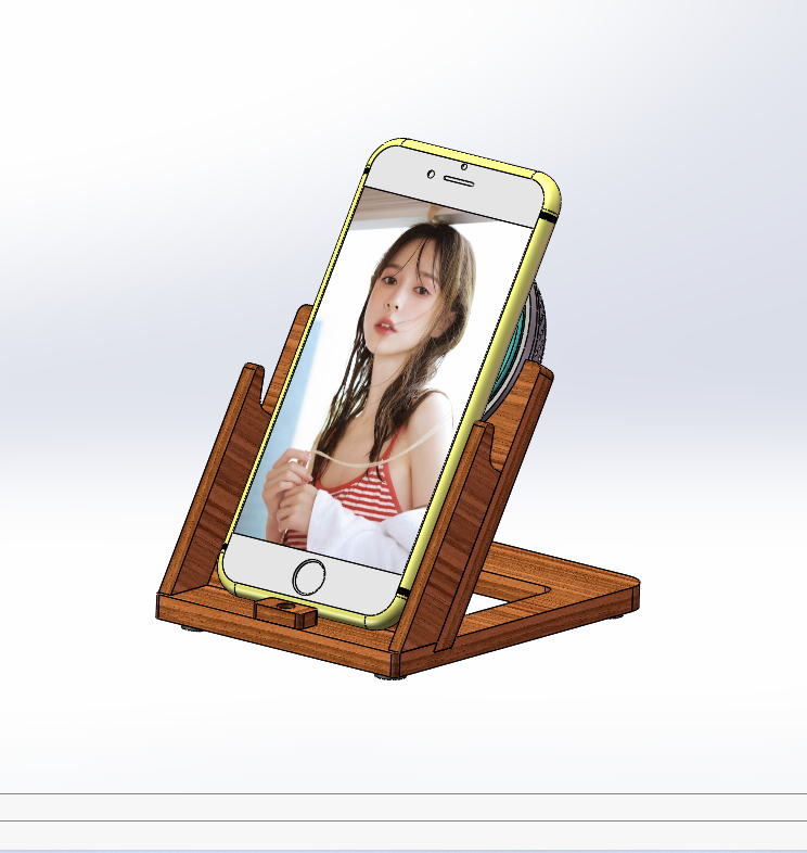 手机无线快充模型