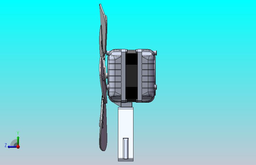 散热电机风扇模型