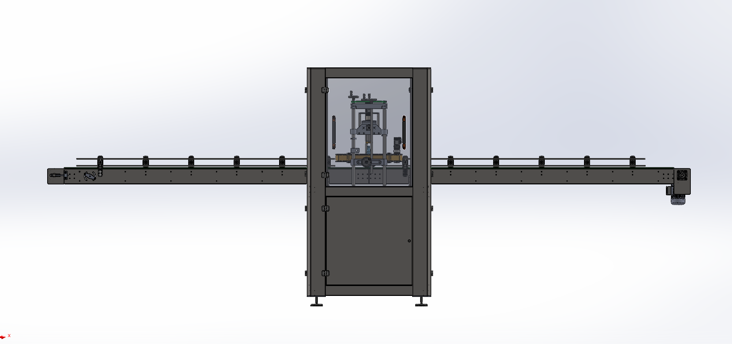 自动四轮瓶盖机