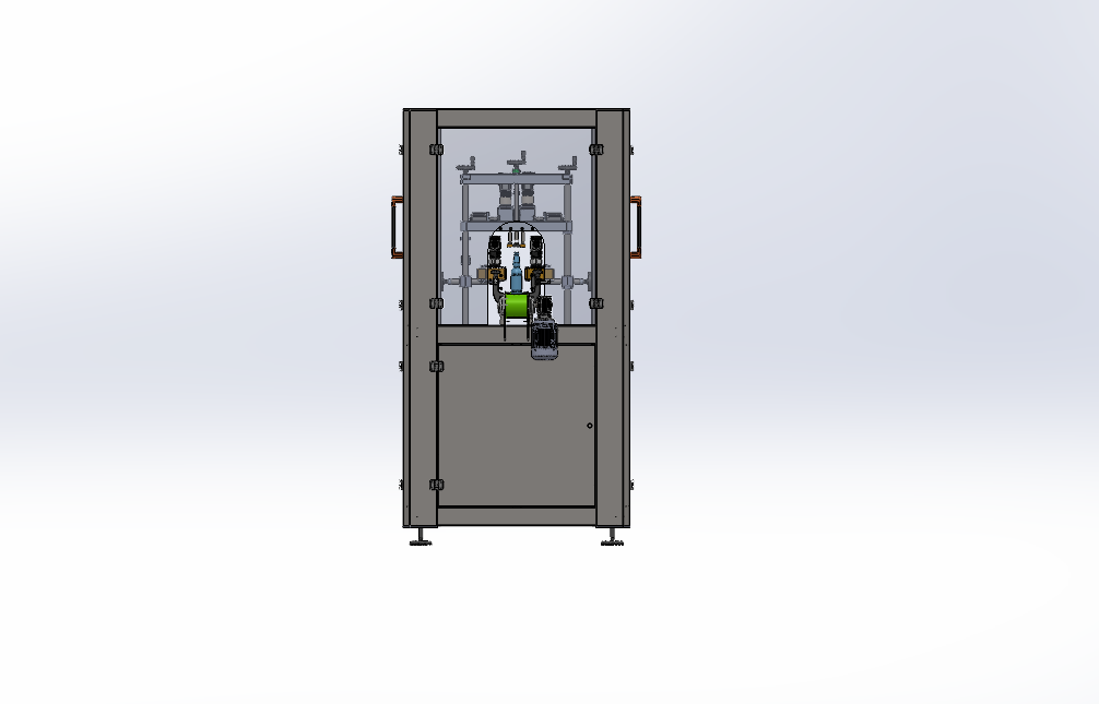 自动四轮瓶盖机