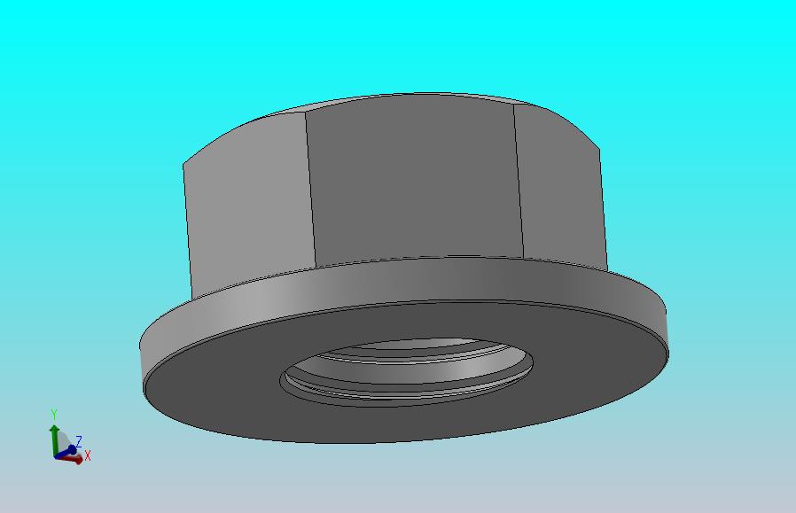 带法兰螺母（M5-M20）