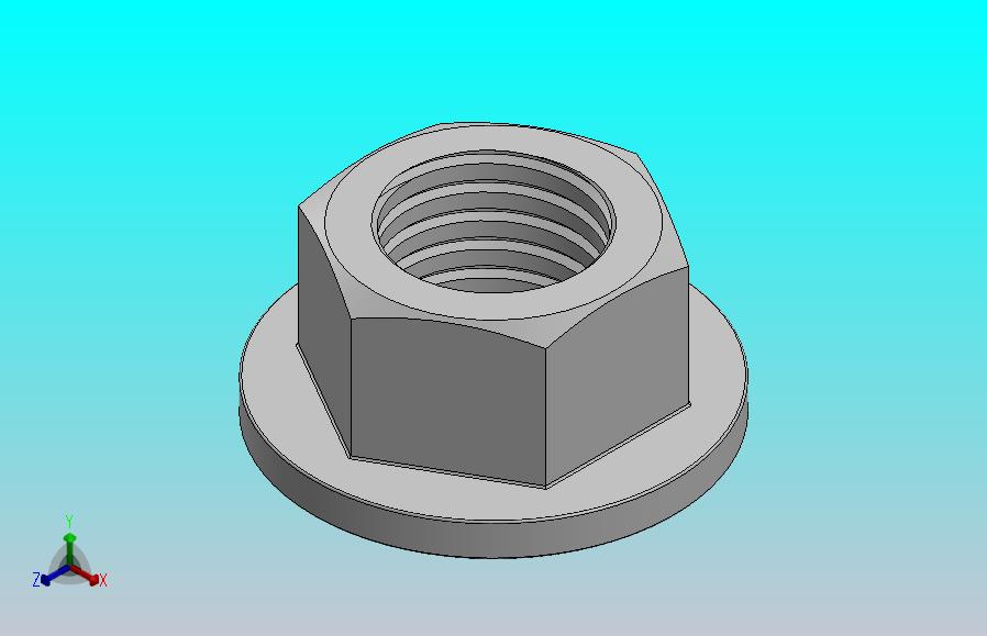 带法兰螺母（M5-M20）