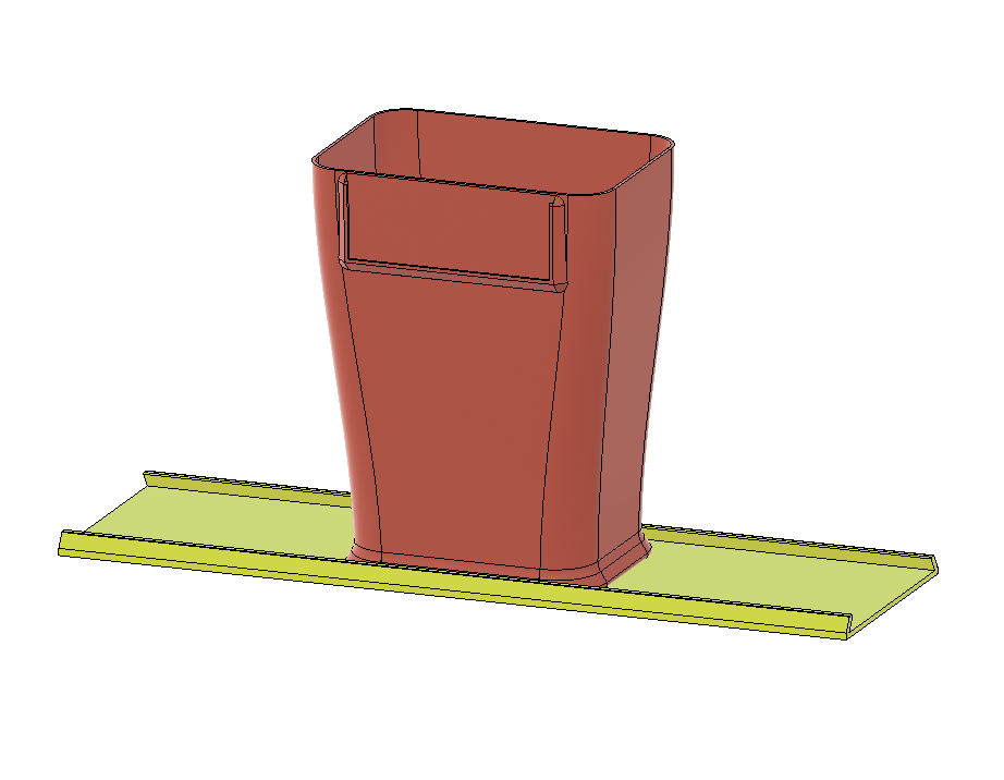 带固定栏的笔盒