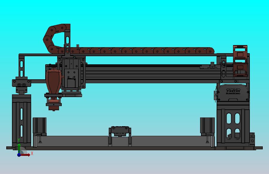 龙门式三轴移载模组