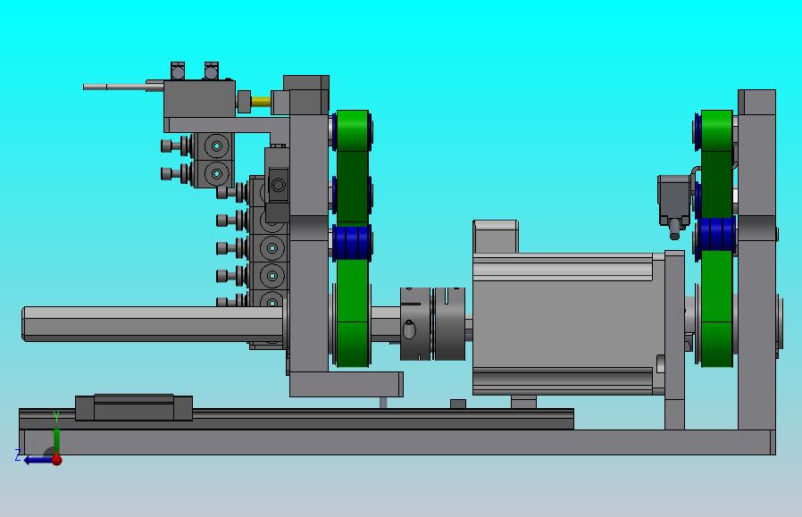 自动调宽的双列皮带输送机