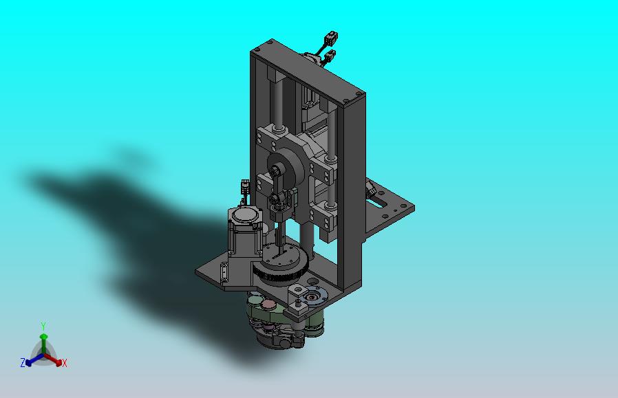 数控裁布机刀头组件