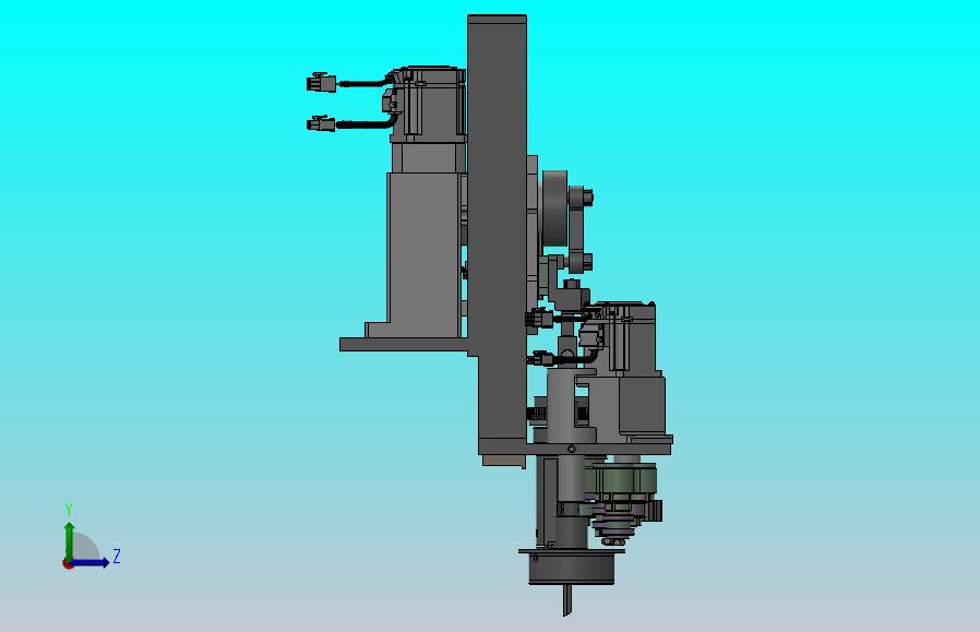 数控裁布机刀头组件