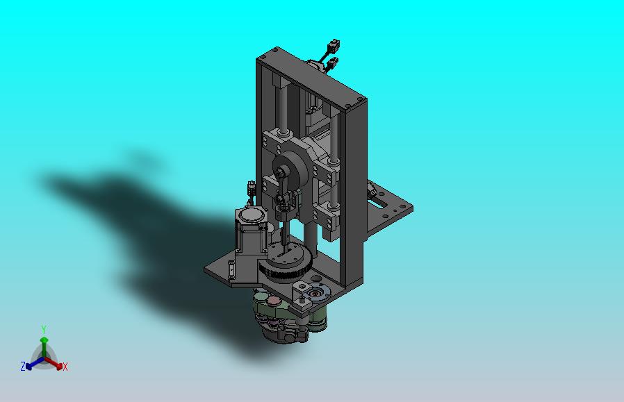 数控裁布机刀头组件