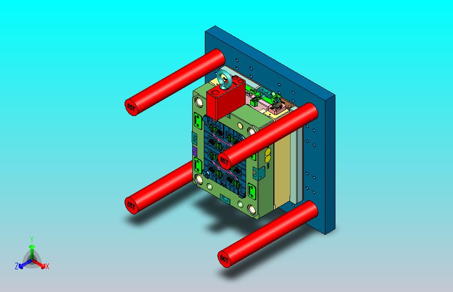 阿波罗按键模具
