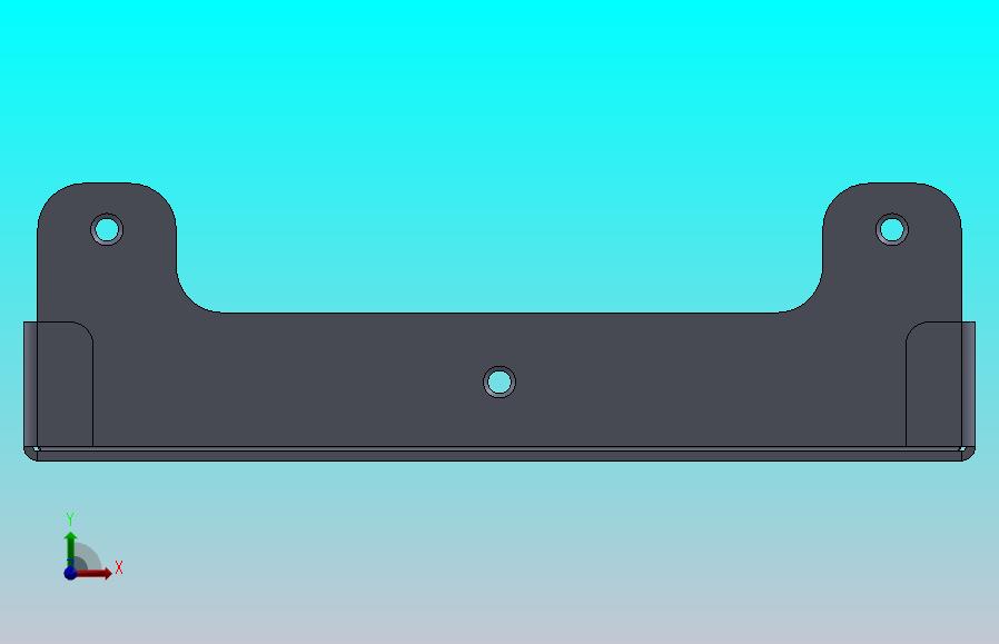 壁挂式电源板支架