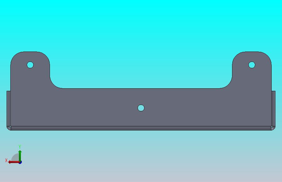 壁挂式电源板支架