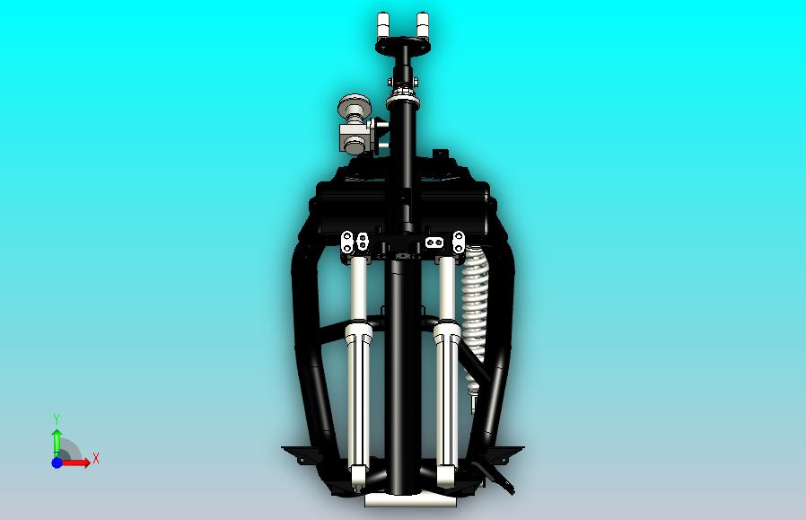 2014 雅马哈 Fino FI 框架