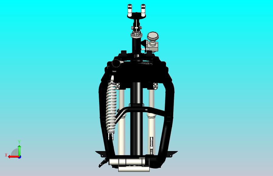 2014 雅马哈 Fino FI 框架