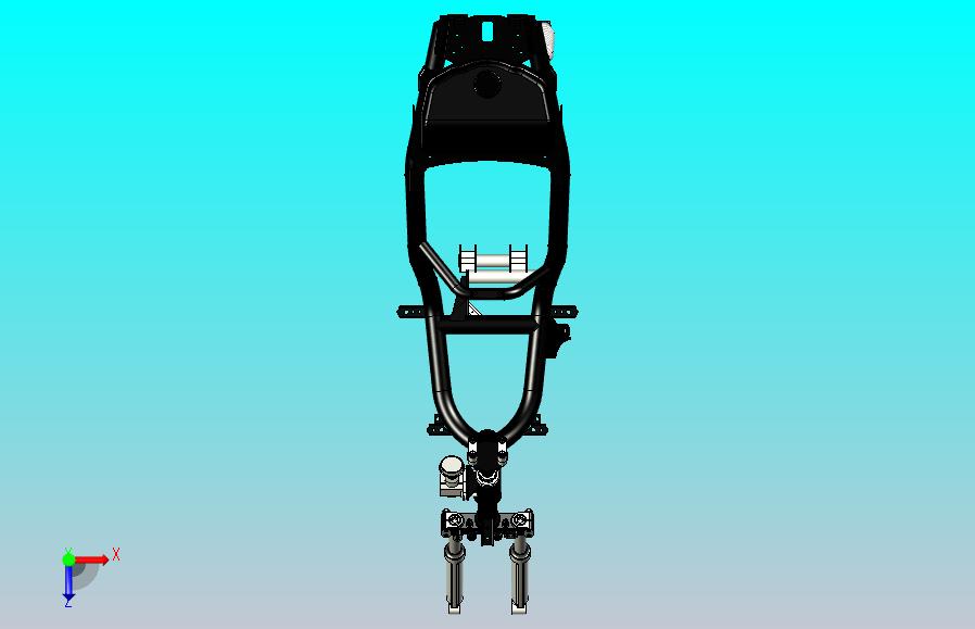 2014 雅马哈 Fino FI 框架