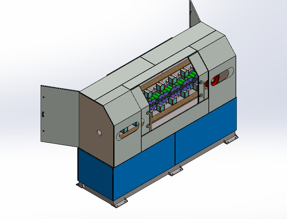 皮带式履带牵引机