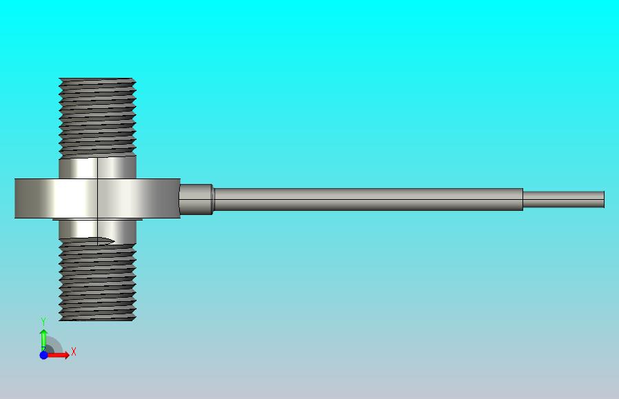 微型螺纹直列式拉压力传感器