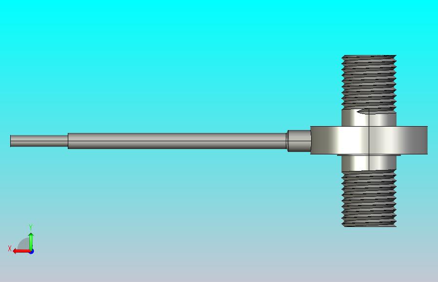 微型螺纹直列式拉压力传感器