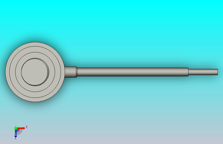 微型螺纹直列式拉压力传感器