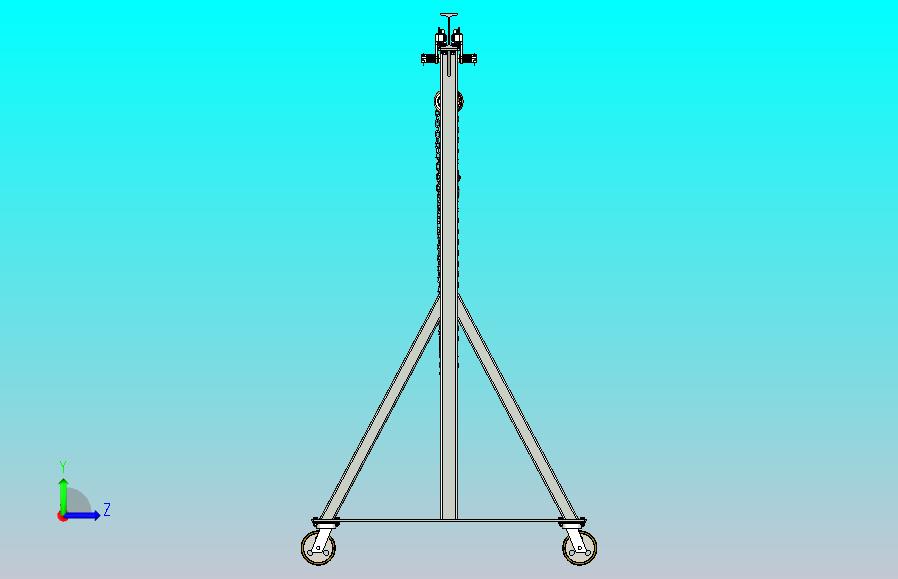 500公斤小型龙门起重机