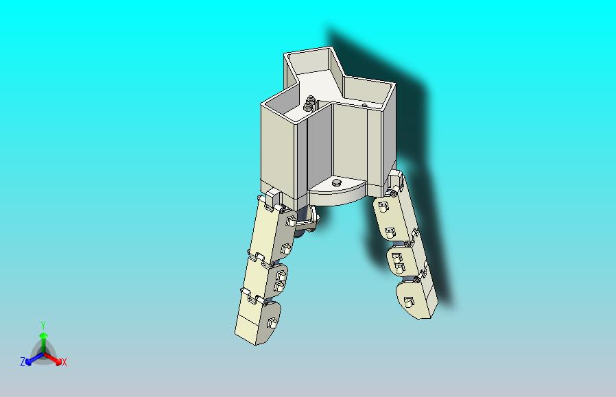 三指腱驱动末端