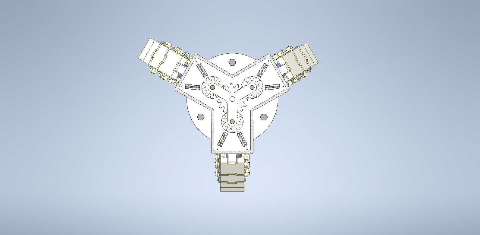 三指腱驱动末端