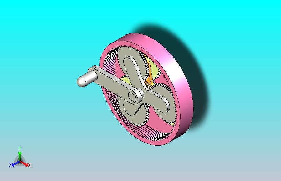 3D打印用行星齿轮传动装置