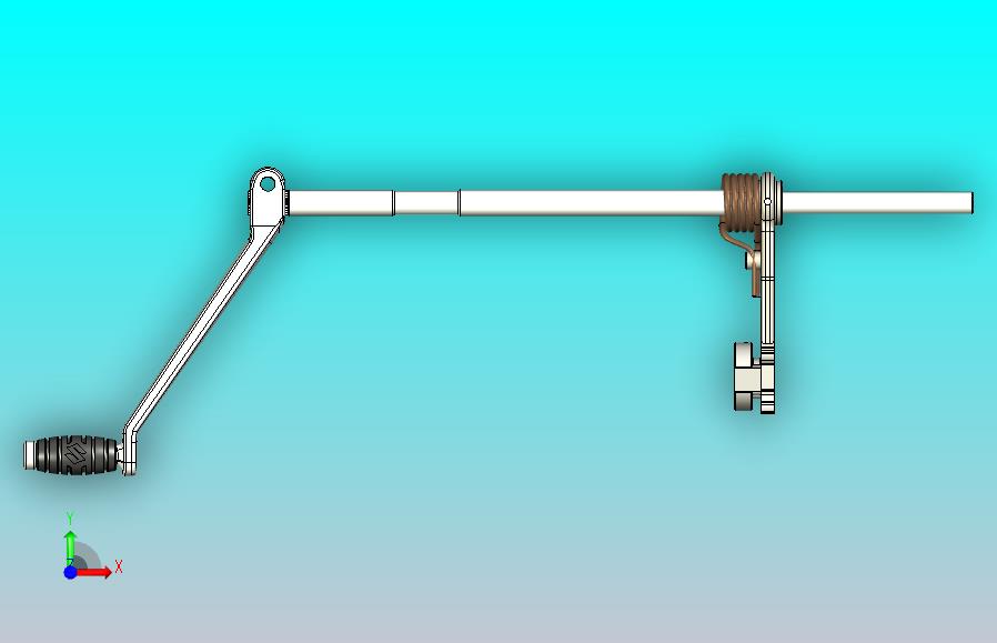 铃木 GT750 变速杆