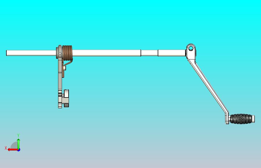 铃木 GT750 变速杆