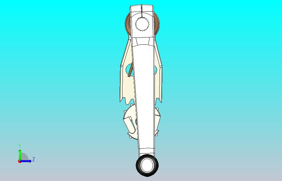 铃木 GT750 变速杆