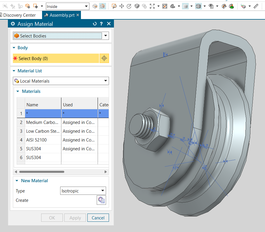 U 型支架滑轮组件