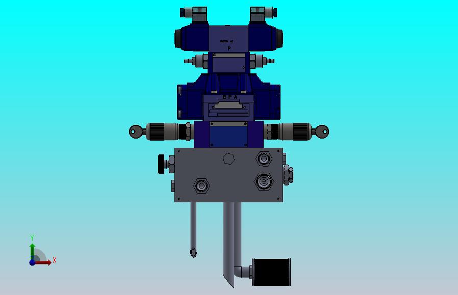 NG10 - 配备EATON阀门的专用液压块（方向阀 - 电磁操作 - 两级）