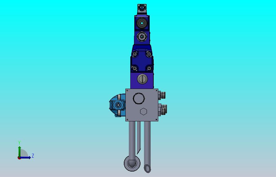 NG10 - 配备EATON阀门的专用液压块（方向阀 - 电磁操作 - 两级）