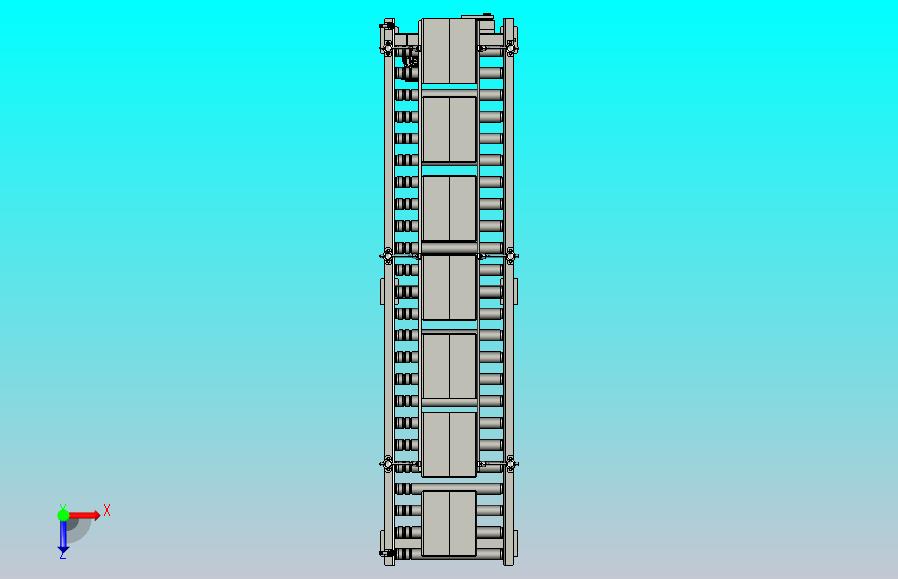 O型圈驱动滚轮输送机