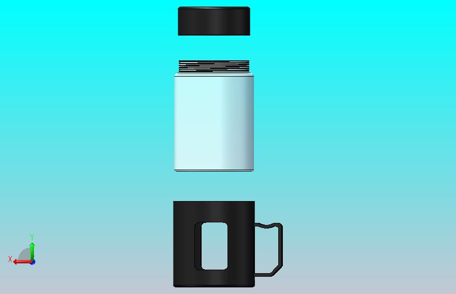 带塑料护套的茶杯