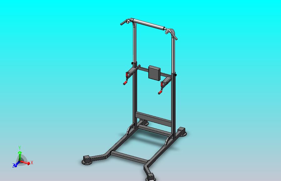 健身器材-单杠引体向上