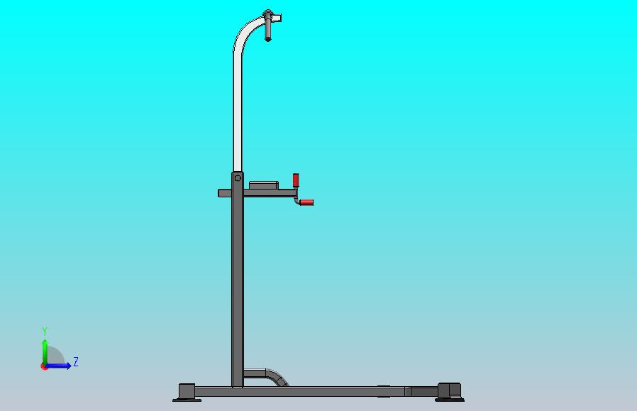 健身器材-单杠引体向上