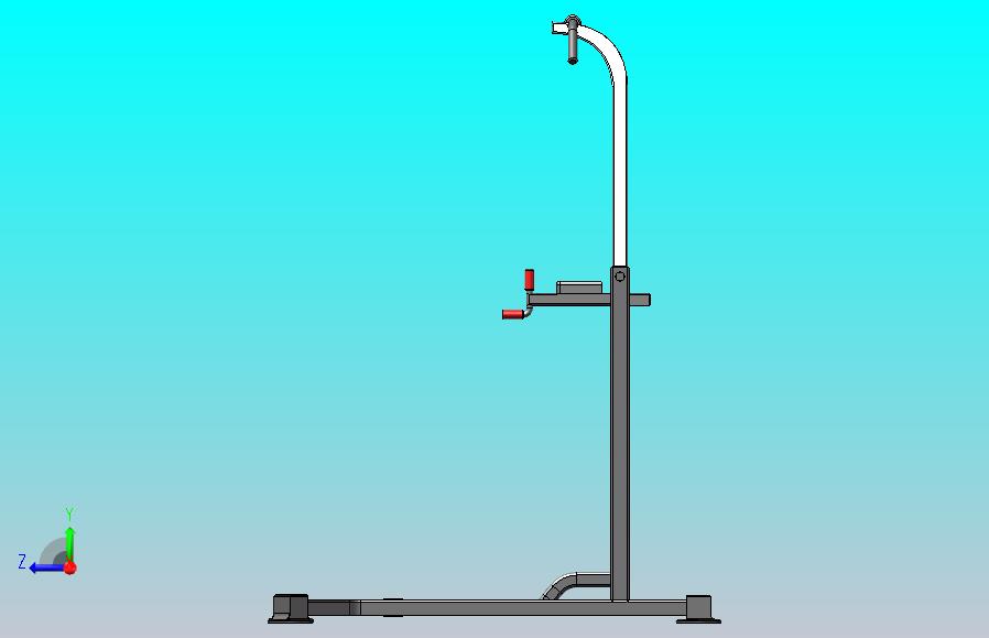 健身器材-单杠引体向上