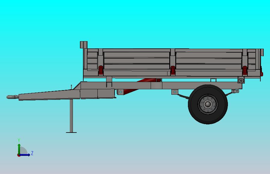 1.5吨拖车（带支撑）