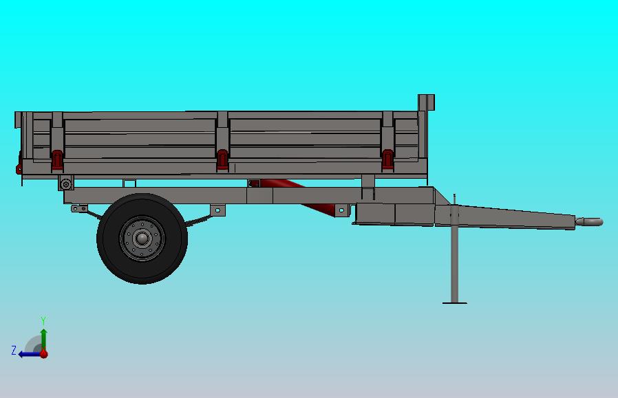 1.5吨拖车（带支撑）