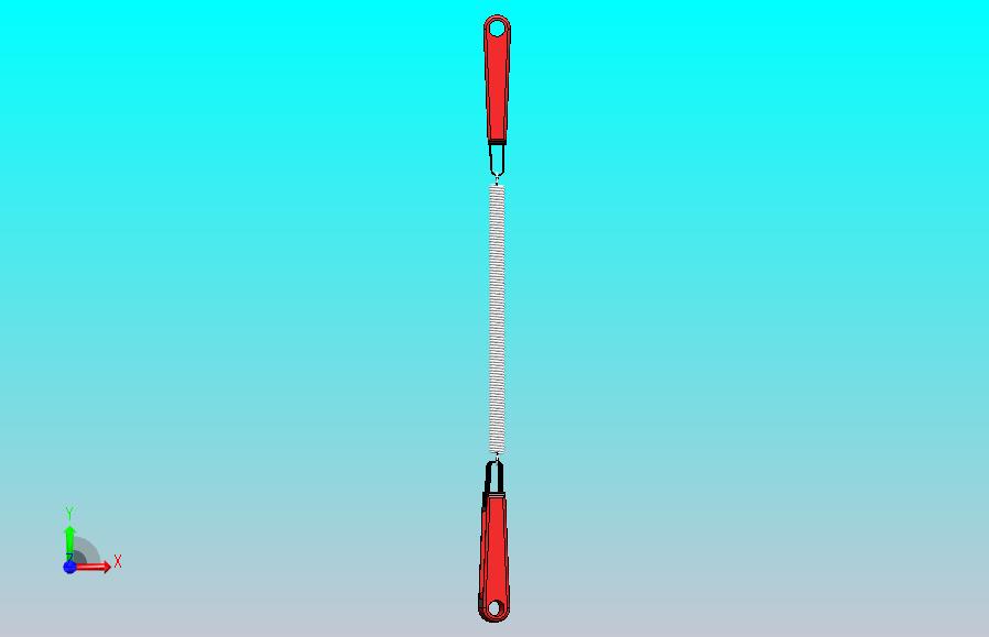 健身器材弹簧拉力器