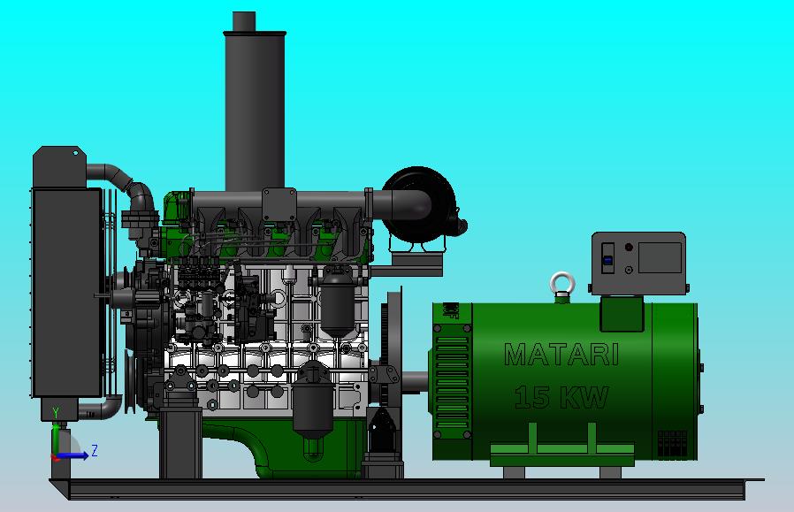 15KW交流发电机（柴油）